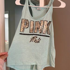 Victoria Secret Pink sequin tank